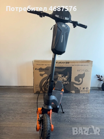 Тротинетка Kukirin G3 на 10км в гаранция, снимка 2 - Скутери и тротинетки - 52848495