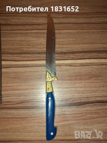 Стар турски нож, снимка 3 - Антикварни и старинни предмети - 45674210