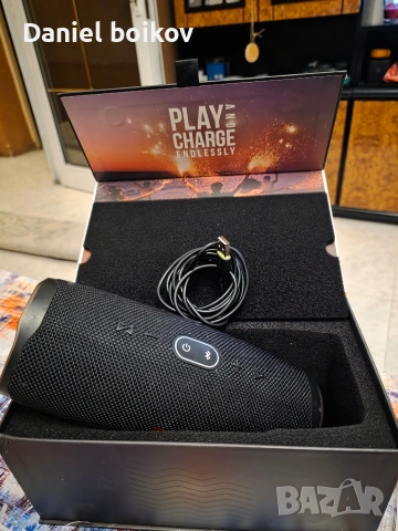 JBL Charge 4 Bluetooth Колонка Оригинална – Отлично Състояние, Без Забележки, С Кутия