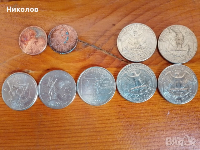 QUARTER DOLLAR "8бр к-т 10€"!+Доставка!