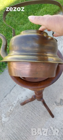 Поставка масив с чайник, снимка 5 - Декорация за дома - 52582246