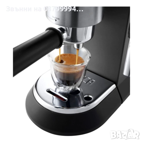 Кафемашина DELONGHI DEDICA STYLE EC685.BK , снимка 2 - Кафемашини - 52867190