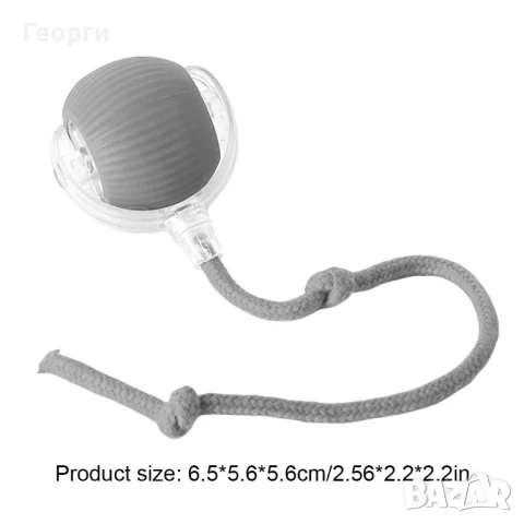 Интерактивна играчка за котки - презареждаща се търкаляща се топка., снимка 2 - За котки - 51422452