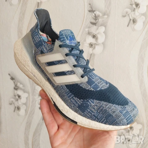  adidas ULTRABOOST 21 PRIMEBLUE номер 42 ,5-43 1/3 оригинални маратонки , снимка 7 - Маратонки - 50785226