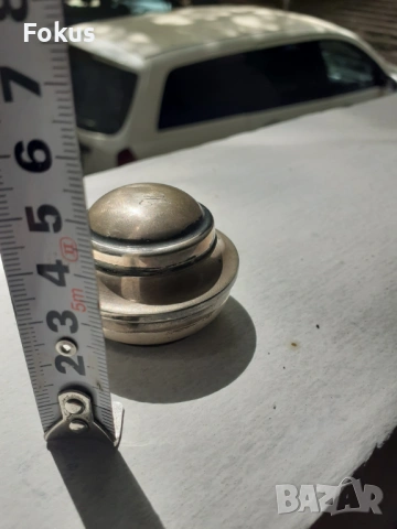 Малка сребърна кутийка предполагам мастилница, снимка 6 - Антикварни и старинни предмети - 53327633