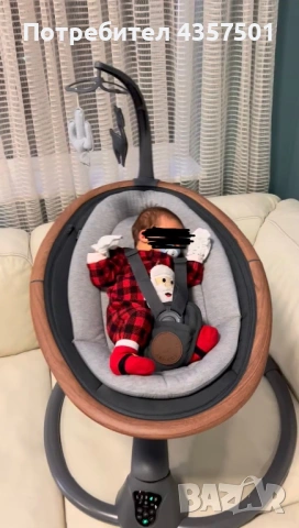 Електрическа люлка MAXI-COSI Cssiq Beyond Graphite ECO, снимка 2 - Детски шезлонги - 53324077