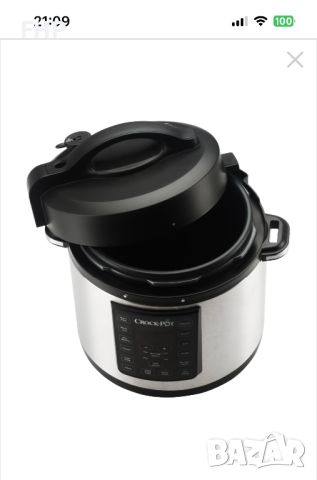 Мултикукър MultiCooker Crock-Pot Express CSC051X, 1000 W, 5.6 л, снимка 4 - Мултикукъри - 46162878