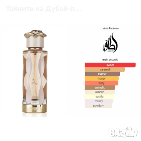 Унисекс парфюм Lattafa, Teriaq, 100ml, EDP, снимка 2 - Унисекс парфюми - 53392203