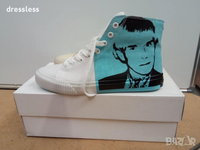 CALVIN KLEIN Andy Warhol Iconica Shoes White