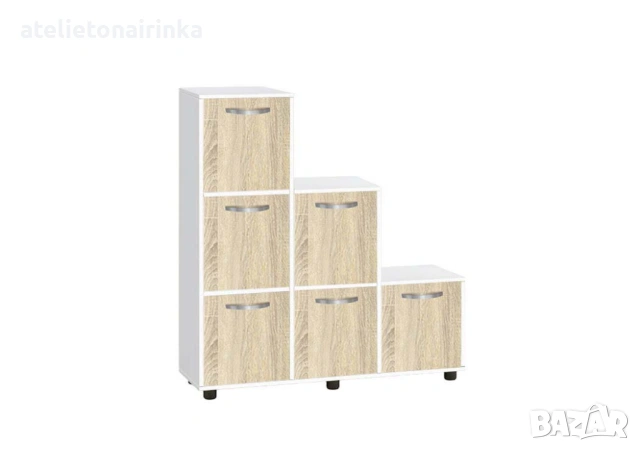 Етажерка Кубо 6 с шест вратички, снимка 9 - Етажерки - 53873299