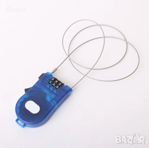 Spilbergen Многофункционална кабелна ключалка, 100 см, снимка 2 - Други стоки за дома - 53101964