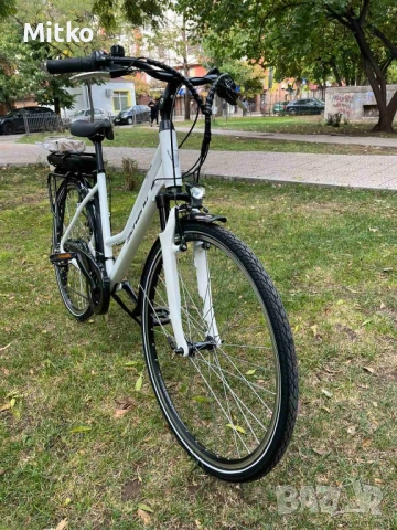 28 цола електрически алуминиев велосипед с 21 скорости усилени капли амортисьори предни нов , снимка 5 - Велосипеди - 51884195