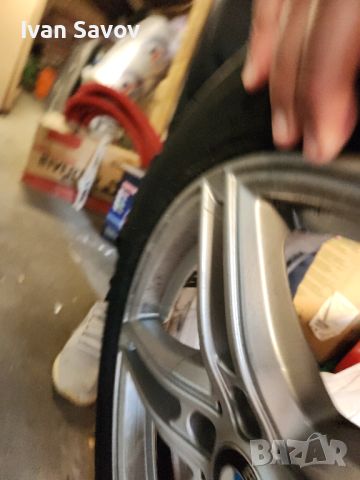 Джанти БМВ Borbet 17 с зимни гуми Bridgestone, снимка 15 - Гуми и джанти - 45700616