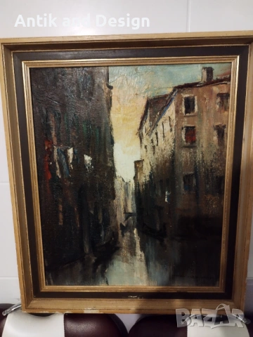 Руска Маслена Картина , снимка 2 - Антикварни и старинни предмети - 54093701