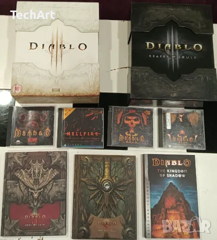 Warcraft Diablo Starcraft Blizzard колекция Collectors Edition книги, снимка 5 - Игри за PC - 48216172