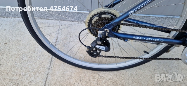 Алуминиев велосипед FUJI колело 26", снимка 2 - Велосипеди - 53783875