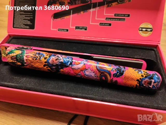 Професионална преса за коса - iso beauty - spectrum pro tattoo, снимка 3 - Преси за коса - 54218674