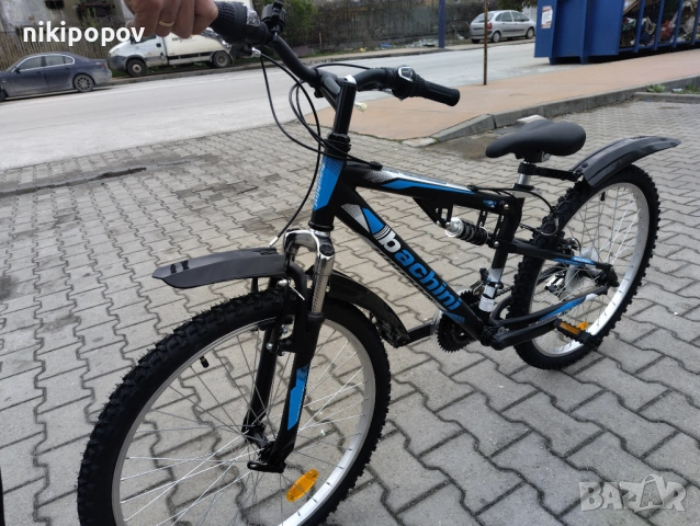 SPRINT Велосипед 24" Bachini Speed FSP черен.син, снимка 6 - Велосипеди - 53848770