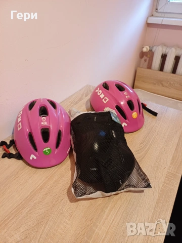Като нови две детски каски от Декатлон Oxelo размер S и М