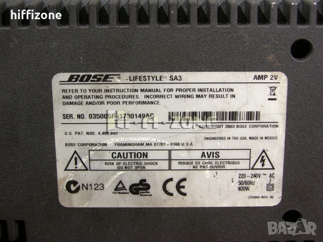  Bose amp 2v /3v , снимка 9 - Ресийвъри, усилватели, смесителни пултове - 53694244