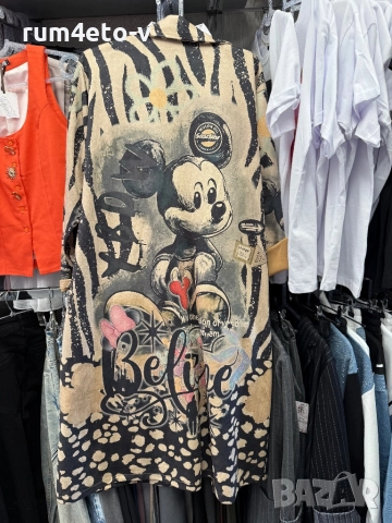 Манто Дисни в много десени , снимка 6 - Палта, манта - 51771077