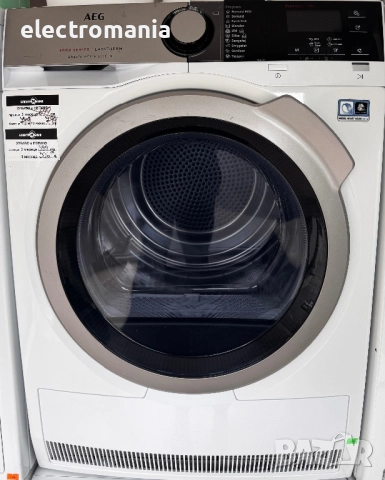 сушилня с термопомпа AEG Lavatherm 8000 Series AbsoluteCare System T8DEK946E 9кг