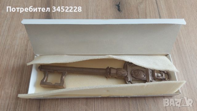 ключ бронз Цюрих масивен , снимка 4 - Антикварни и старинни предмети - 46415983
