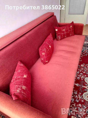 Диван, 2 фотьойла и единичво легло