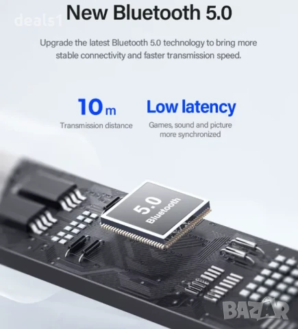 Lenovo LP40 TWS EarBuds Безжични Слушалки Bluetooth 5.0 300MAh, снимка 9 - Безжични слушалки - 50535305