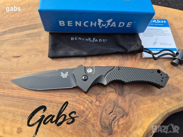 Автоматичен нож Benchmade RUKUS 2 automatic 9600BK, снимка 3 - Ножове - 54257481