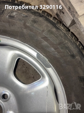 Резервна гума с джанта 15, снимка 2 - Гуми и джанти - 52250904