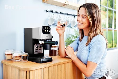 Нова Еспресо машина Beko CaffeExpertoTM с интегрирана кана за мляко, снимка 4 - Кафемашини - 46501233