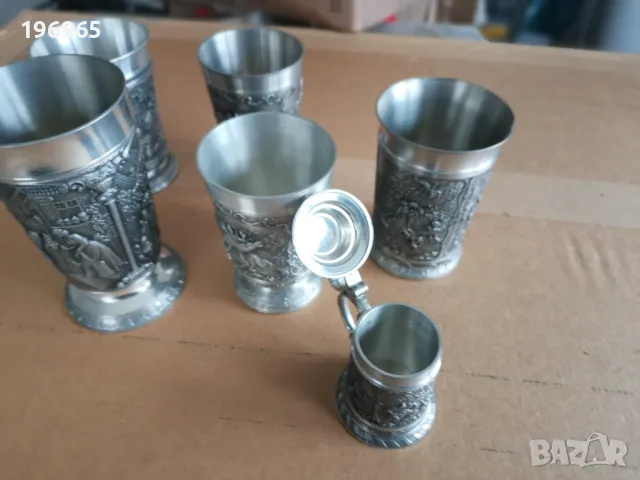 цинкови чаши, снимка 2 - Чаши - 50420242