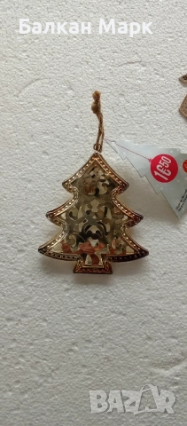  Коледни играчки,фигурки за елха– дървени и метални 🎄, снимка 4 - Декорация за дома - 51933192