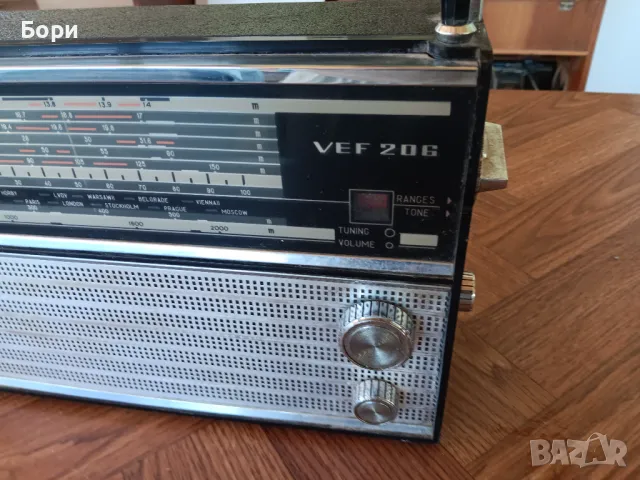 VEF 206 АПП 2 радио, снимка 4 - Радиокасетофони, транзистори - 50103770