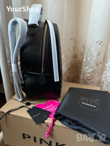 Раница Pinko Zaino в черен цвят Чисто нова, снимка 3 - Раници - 54059164