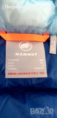 Mammut Monteau Taiss Hooded Down Jacket Size XS НОВО! ОРИГИНАЛ! Зимно пухено Яке!, снимка 3 - Якета - 52773778