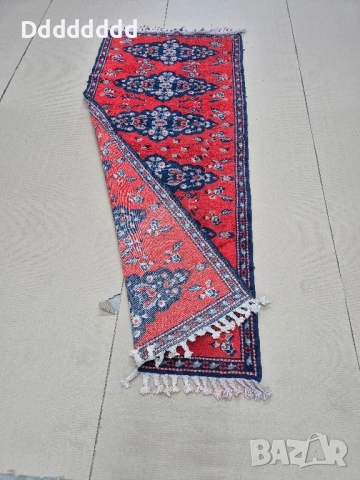 Стар ръчно изработен Узбекистански килим, снимка 5 - Килими - 52234852