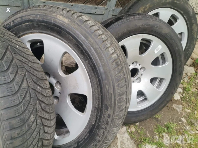 Джанти 17" от БМВ E65 7 серия Style 165 с гуми 225/65/17, снимка 3 - Гуми и джанти - 50720329