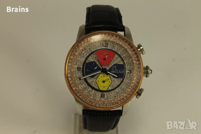 Jacob & Co Автомат Мъжки Стоманен Ръчен Часовник, снимка 2 - Мъжки - 52134284