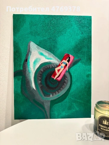 Маслена Картина без рамка