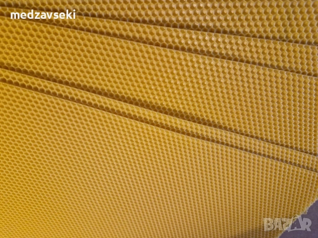 Восъчни основи от собствен восък, снимка 4 - За пчели - 52896478