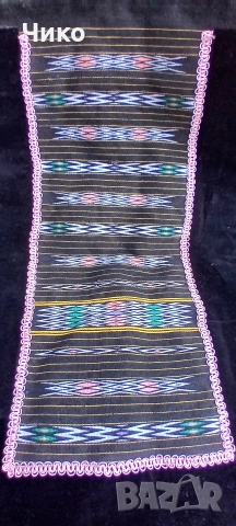 2бр стари кадифяни престилки, снимка 11 - Антикварни и старинни предмети - 53801453