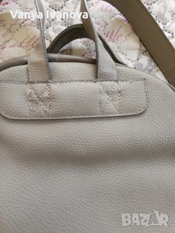 Accessorize голяма сива раница , снимка 2 - Раници - 50734330