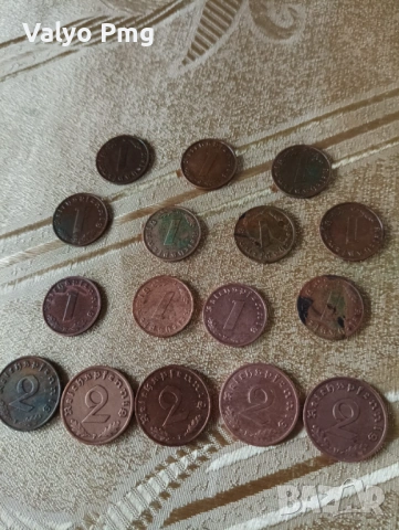 Немски монети, снимка 3 - Нумизматика и бонистика - 53197223