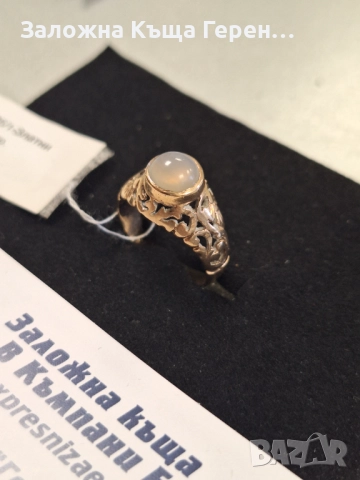 Дамски златен пръстен - 3,80 гр., снимка 3 - Пръстени - 51603009