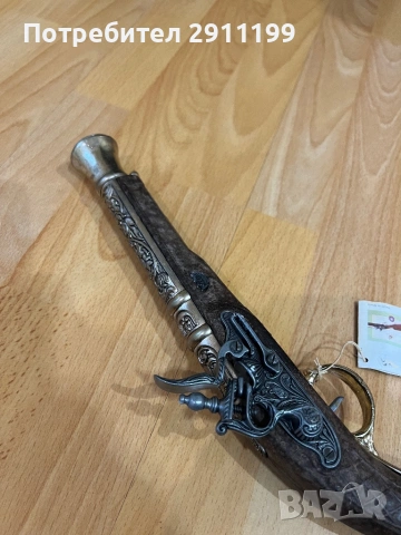 Реплика на кремъклия, снимка 5 - Антикварни и старинни предмети - 53364438