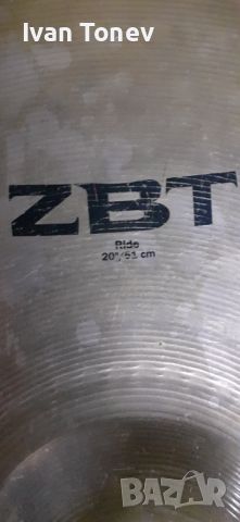 Чинел райд 20"-Zildjian ZBT, снимка 3 - Ударни инструменти - 45749974