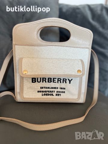 Чанта Burberry, снимка 3 - Чанти - 45602135