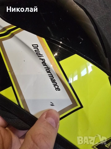 Каска AGV K3 Rossi Gothic 46 размер XL, снимка 8 - Други спортове - 53304245